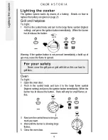 Preview for 4 page of Parkinson Cowan CALOR Astoria Owners Handbook And Installation Instructions