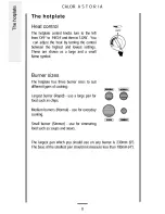 Preview for 8 page of Parkinson Cowan CALOR Astoria Owners Handbook And Installation Instructions