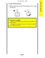 Preview for 5 page of Parkinson Cowan CLASSIC GR Owner'S Handbook Manual