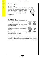 Preview for 8 page of Parkinson Cowan CLASSIC GR Owner'S Handbook Manual