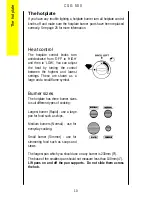 Preview for 10 page of Parkinson Cowan CSG 500 Operating And Installation Instructions