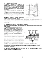 Preview for 37 page of Parkinson Cowan Lyric 55V Operating And Installation Instructions