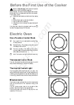 Preview for 6 page of Parkinson Cowan Mixed Fuel Cooker CSIM 509 Instruction Booklet