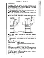 Preview for 29 page of Parkinson Cowan Ovation 60 GLa Owner'S Handbook Manual