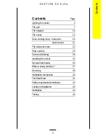 Preview for 3 page of Parkinson Cowan OVATION 60 GLXA Installation Instructions Manual