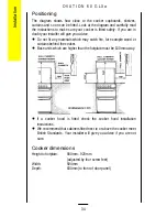 Preview for 34 page of Parkinson Cowan OVATION 60 GLXA Installation Instructions Manual