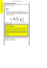 Preview for 4 page of Parkinson Cowan Renowm RG60SS Operating And Installation Instructions