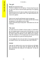 Preview for 24 page of Parkinson Cowan Renown RG55GL Operating And Installation Instructions