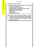 Preview for 26 page of Parkinson Cowan Renown RG55GL Operating And Installation Instructions