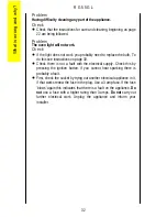 Preview for 32 page of Parkinson Cowan Renown RG55GL Operating And Installation Instructions