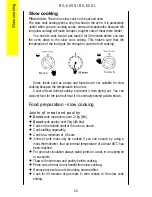 Preview for 26 page of Parkinson Cowan Renown RG60SS Owner'S And Installation Manual