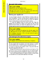 Preview for 34 page of Parkinson Cowan SG 554 Operating And Installation Instructions