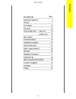 Preview for 3 page of Parkinson Cowan SG402W Operating And Installation Instructions