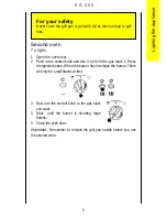 Preview for 5 page of Parkinson Cowan SG402W Operating And Installation Instructions