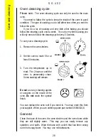 Preview for 28 page of Parkinson Cowan SG402W Operating And Installation Instructions