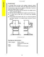 Preview for 30 page of Parkinson Cowan SG402W Operating And Installation Instructions