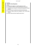 Preview for 34 page of Parkinson Cowan SG402W Operating And Installation Instructions