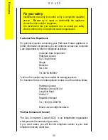 Preview for 36 page of Parkinson Cowan SG402W Operating And Installation Instructions