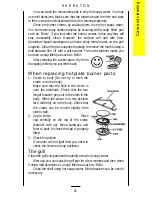 Preview for 21 page of Parkinson Cowan Sheraton Installation Instructions Manual