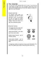 Preview for 10 page of Parkinson Cowan SIG 320 Operating And Installation Instructions