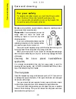 Preview for 20 page of Parkinson Cowan SIG 320 Operating And Installation Instructions