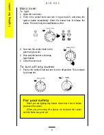 Preview for 6 page of Parkinson Cowan SIG 331 Operating And Installation Instructions