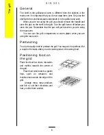 Preview for 8 page of Parkinson Cowan SIG 331 Operating And Installation Instructions