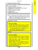 Preview for 27 page of Parkinson Cowan SIG 500 Owner'S Handbook Manual