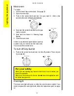 Preview for 6 page of Parkinson Cowan SIG 505 X Operating And Installation Instructions