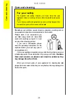 Preview for 28 page of Parkinson Cowan SIG 505 X Operating And Installation Instructions