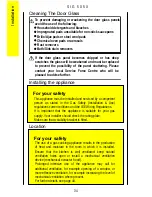 Preview for 34 page of Parkinson Cowan SIG 505 X Operating And Installation Instructions