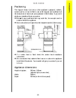 Preview for 35 page of Parkinson Cowan SIG 505 X Operating And Installation Instructions