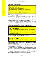 Preview for 36 page of Parkinson Cowan SIG 505 X Operating And Installation Instructions