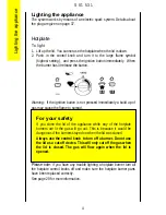 Preview for 4 page of Parkinson Cowan SIG 531 Operating And Installation Instructions