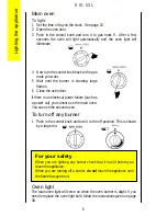 Preview for 6 page of Parkinson Cowan SIG 531 Operating And Installation Instructions