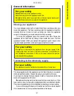 Preview for 37 page of Parkinson Cowan SIG 531 Operating And Installation Instructions