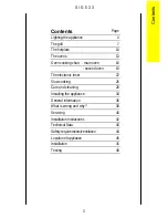 Preview for 3 page of Parkinson Cowan SIG 533 Operating And Installation Instructions