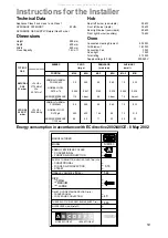 Preview for 19 page of Parkinson Cowan SIM 333 Instruction Booklet