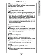 Preview for 28 page of Parkinson Cowan Sonata 50 GL Owners Handbook And Installation Instructions