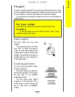 Preview for 7 page of Parkinson Cowan Sonata 50GR Owner'S And Installation Manual