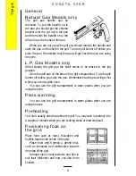 Preview for 8 page of Parkinson Cowan Sonata 50GR Owner'S And Installation Manual