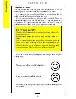 Preview for 2 page of Parkinson Cowan SONATA 50GX Installation And Owner'S Instructions