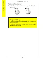 Preview for 6 page of Parkinson Cowan SONATA 50GX Installation And Owner'S Instructions