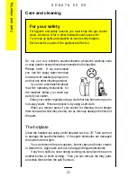 Preview for 22 page of Parkinson Cowan SONATA 50GX Installation And Owner'S Instructions