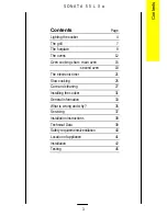 Preview for 3 page of Parkinson Cowan SONATA 55 LXa Owner'S Handbook Manual