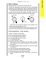 Preview for 25 page of Parkinson Cowan SONATA 55 LXa Owner'S Handbook Manual