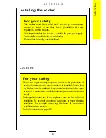 Preview for 23 page of Parkinson Cowan U02019 ASTORIA3 Owner'S Handbook Manual