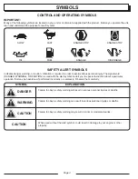 Preview for 6 page of Parklander PET-51Y Operator'S Manual