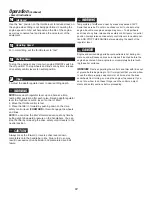 Preview for 13 page of Parklander PRTT-460 Operator'S Manual