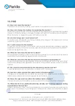 Preview for 29 page of Parklio Zeus X User Manual